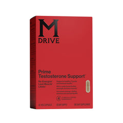 Mdrive frasco frontal mostrando diseño y promesa de energía
