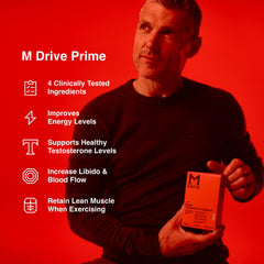 Mdrive composición de ingredientes clave para rendimiento
