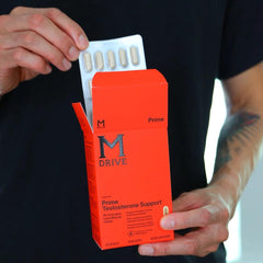 Mdrive detalle de cápsula resaltando recubrimiento fácil de tragar