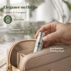 ME MOTHER EARTH etiqueta con ingredientes naturales y aroma a menta