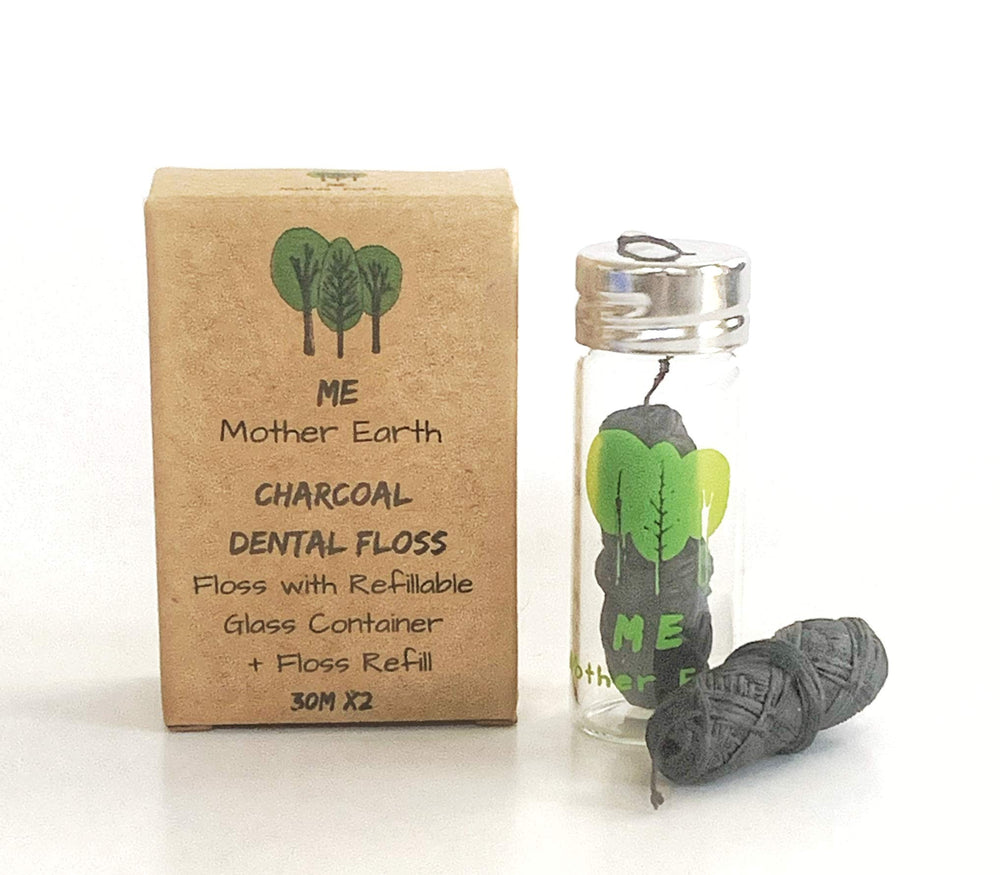 ME MOTHER EARTH frasco de vidrio recargable mostrando sostenibilidad y durabilidad