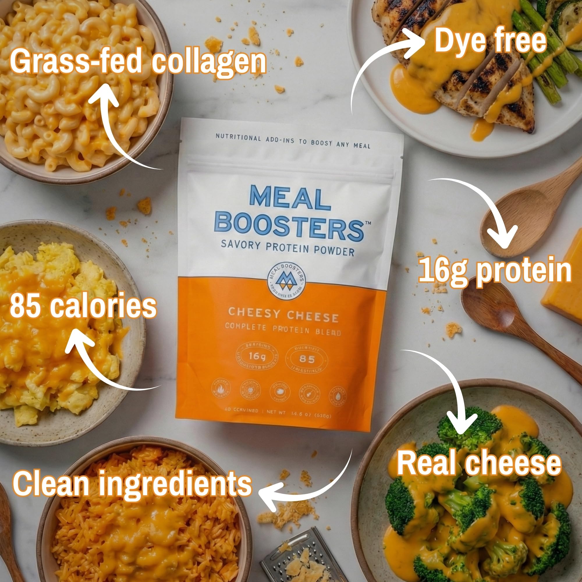 Meal Boosters en sopa lista para servir, añadiendo proteína sin alterar sabor