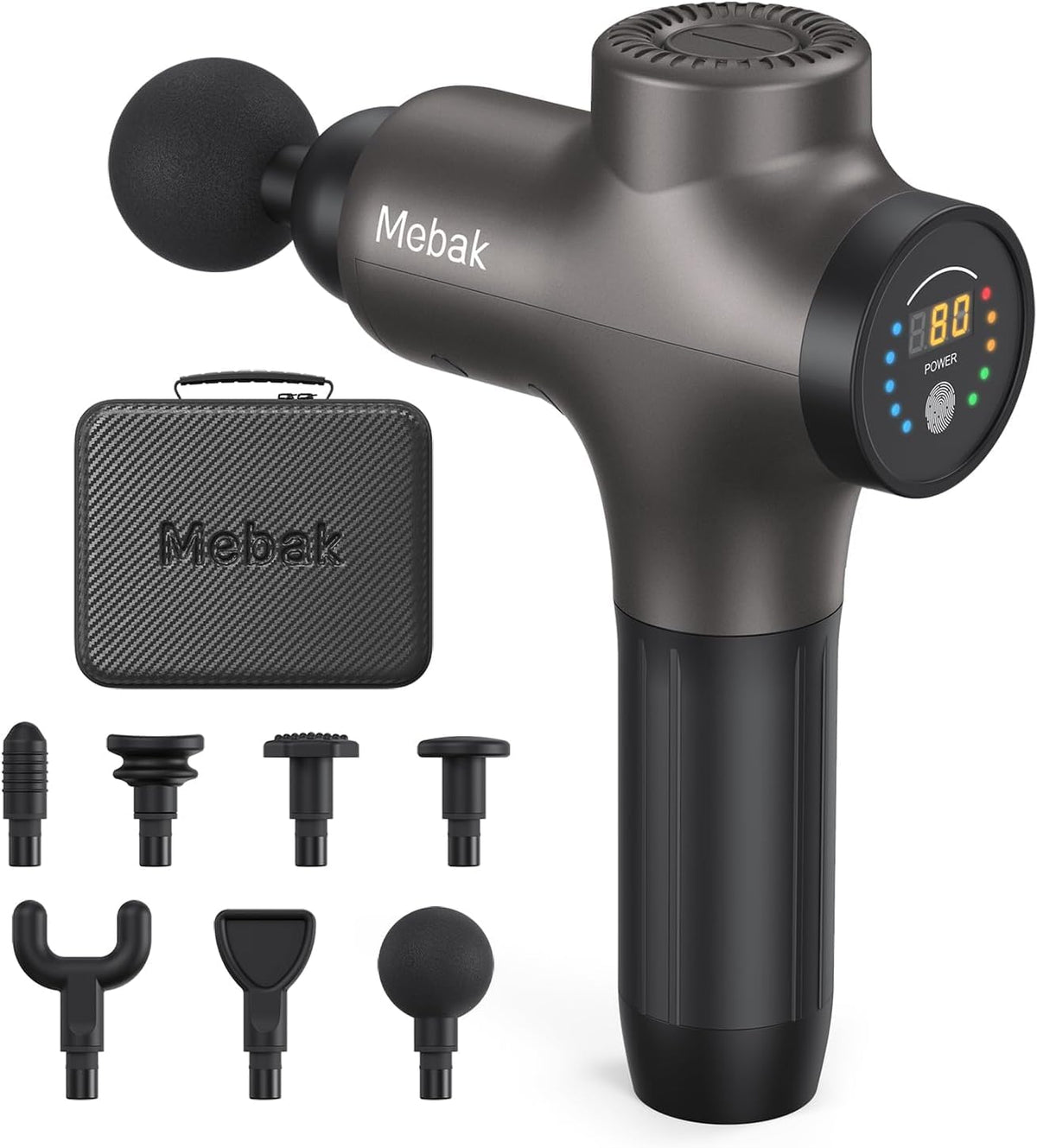 Mebak 3 vista frontal con estuche para transporte y protección