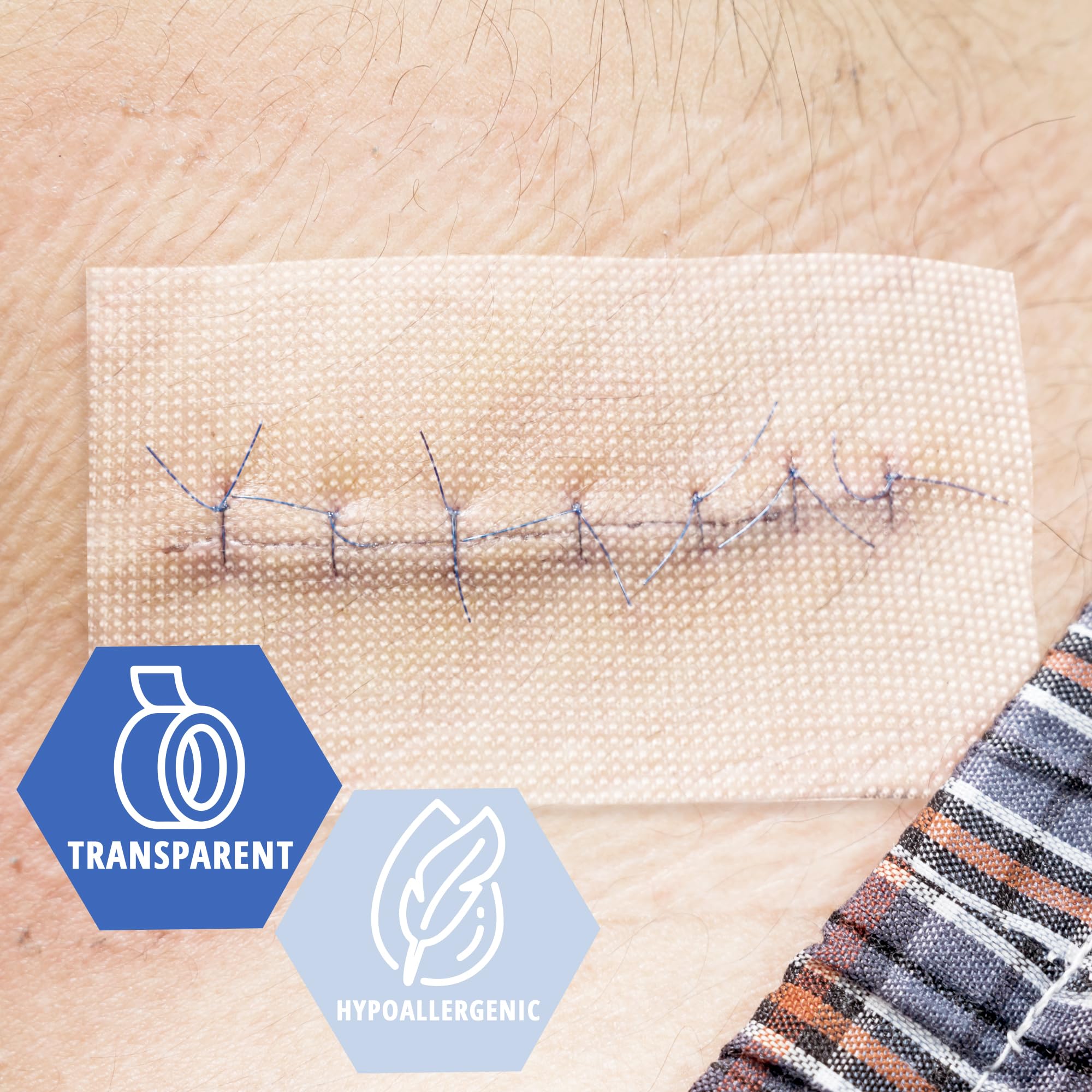MED PRIDE comparación de tamaño del rollo para evaluar longitud y ancho