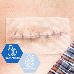 MED PRIDE comparación de tamaño del rollo para evaluar longitud y ancho