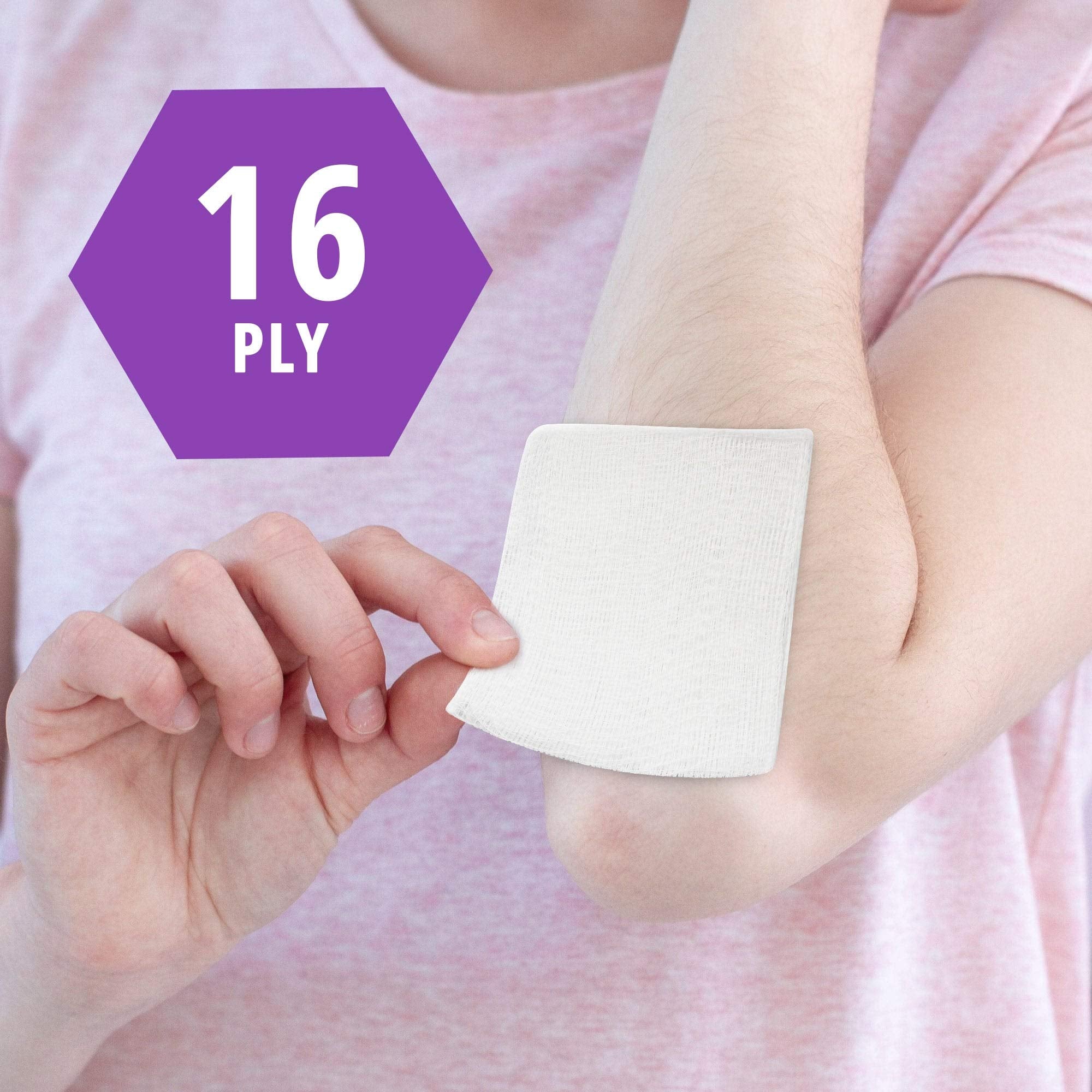 MED PRIDE detalle de 16 capas, mayor capacidad de absorción