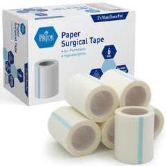 MED PRIDE empaque frontal con seis rollos listos para uso, higiene garantizada