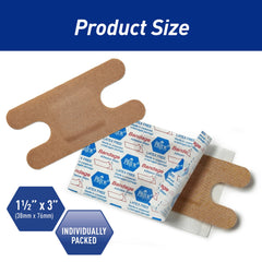 MED PRIDE textura de tela, vendaje flexible y resistente al movimiento
