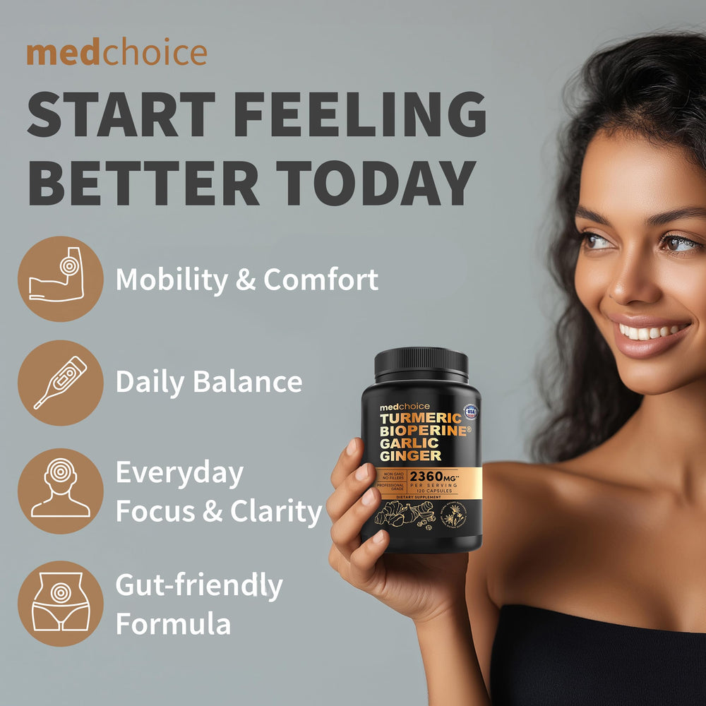 MEDCHOICE primer plano de una cápsula mostrando textura y calidad