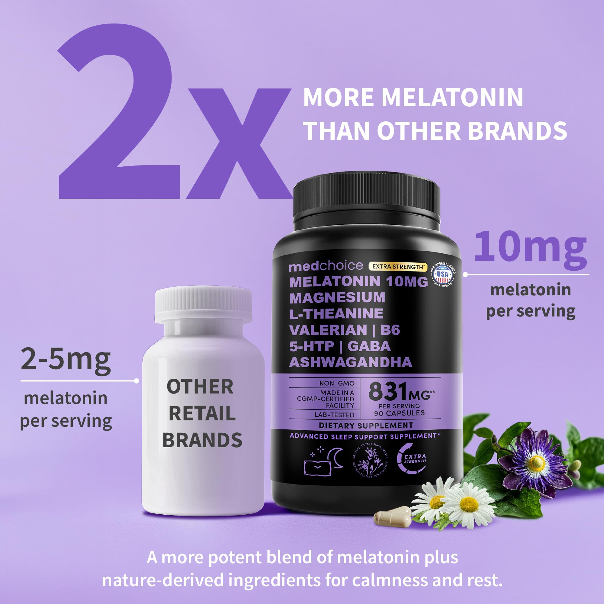 MEDCHOICE primer plano de cápsulas que destaca su textura y fácil ingestión
