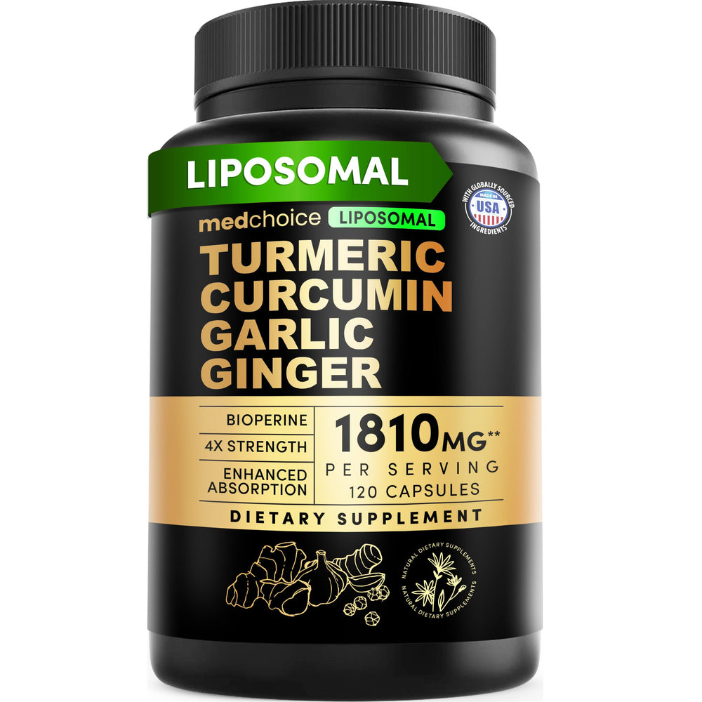 MEDCHOICE empaque frontal liposomal mostrando la marca y beneficios