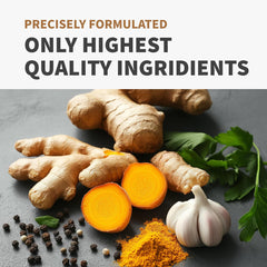 MEDCHOICE cúrcuma y jengibre crudos como ingredientes naturales