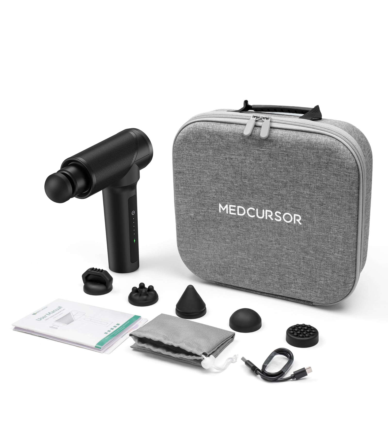 Medcursor ambiente de gimnasio resaltando uso práctico tras ejercicio