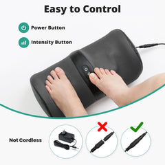 Medcursor panel de controles sencillo con botones de intensidad y calor