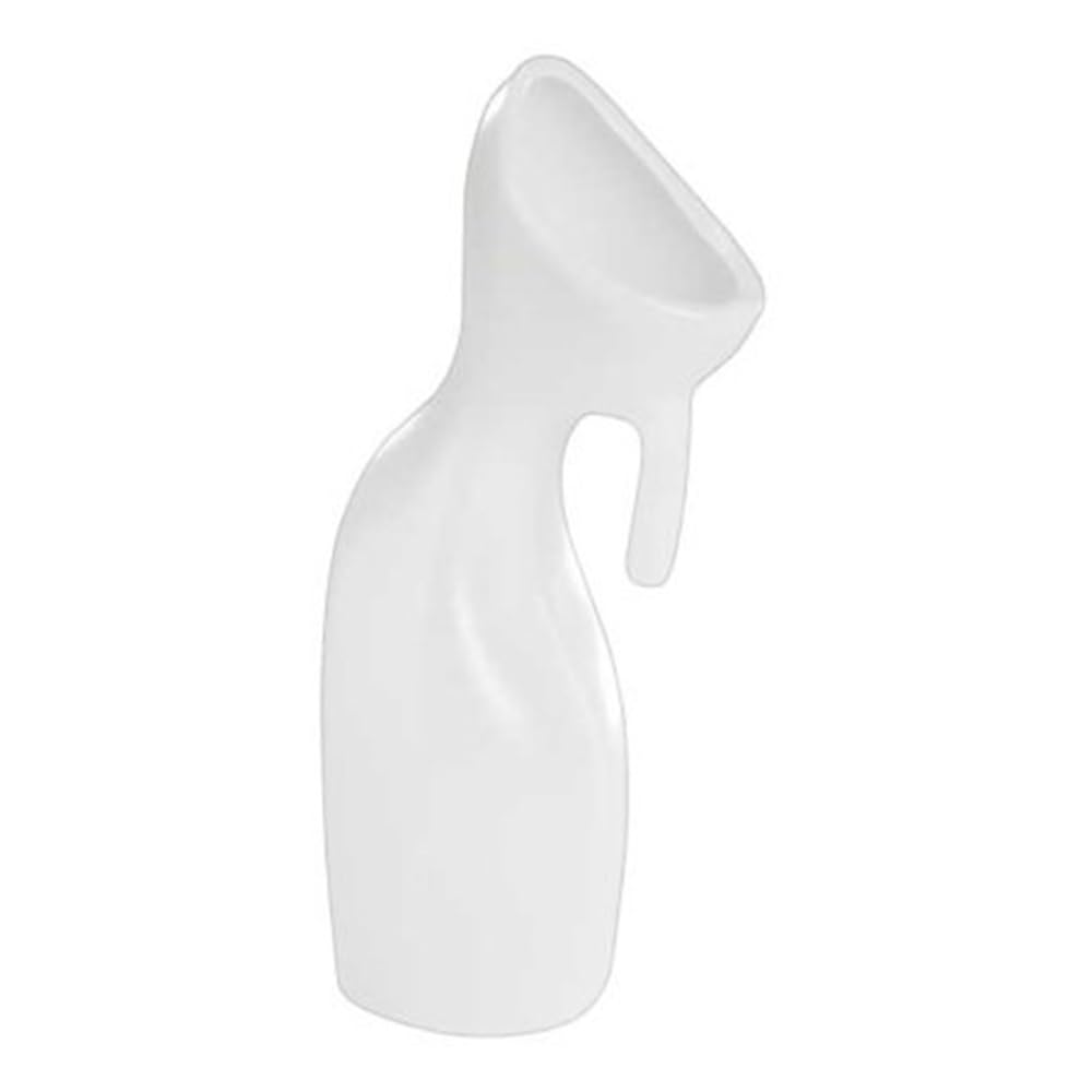 Medegen orinal femenino translúcido frontal, cómodo y fácil de ver el nivel