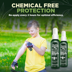 Medella Naturals aplicación en brazo para protección familiar