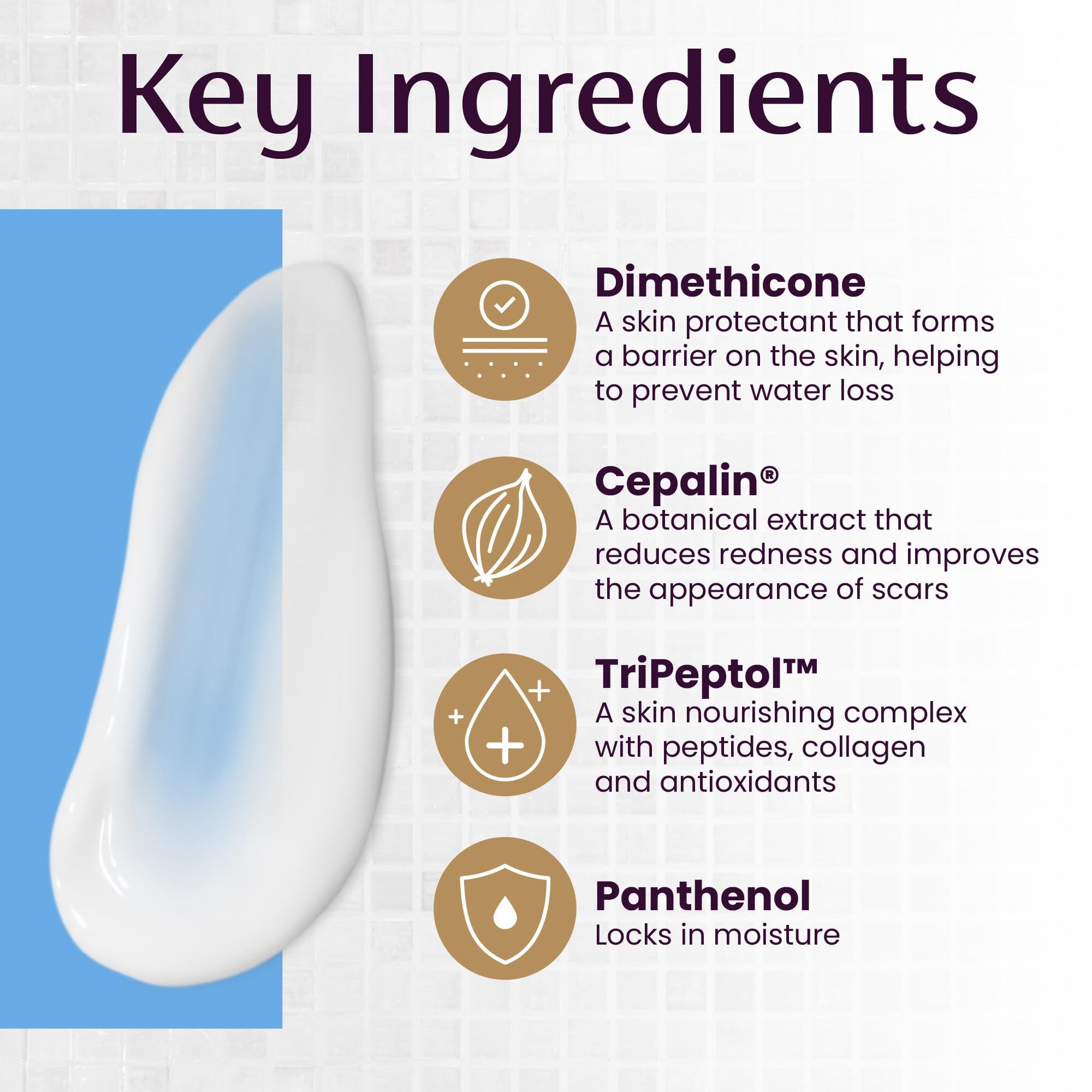 Mederma PM imagen comparativa antes y después sugiriendo mejora visible