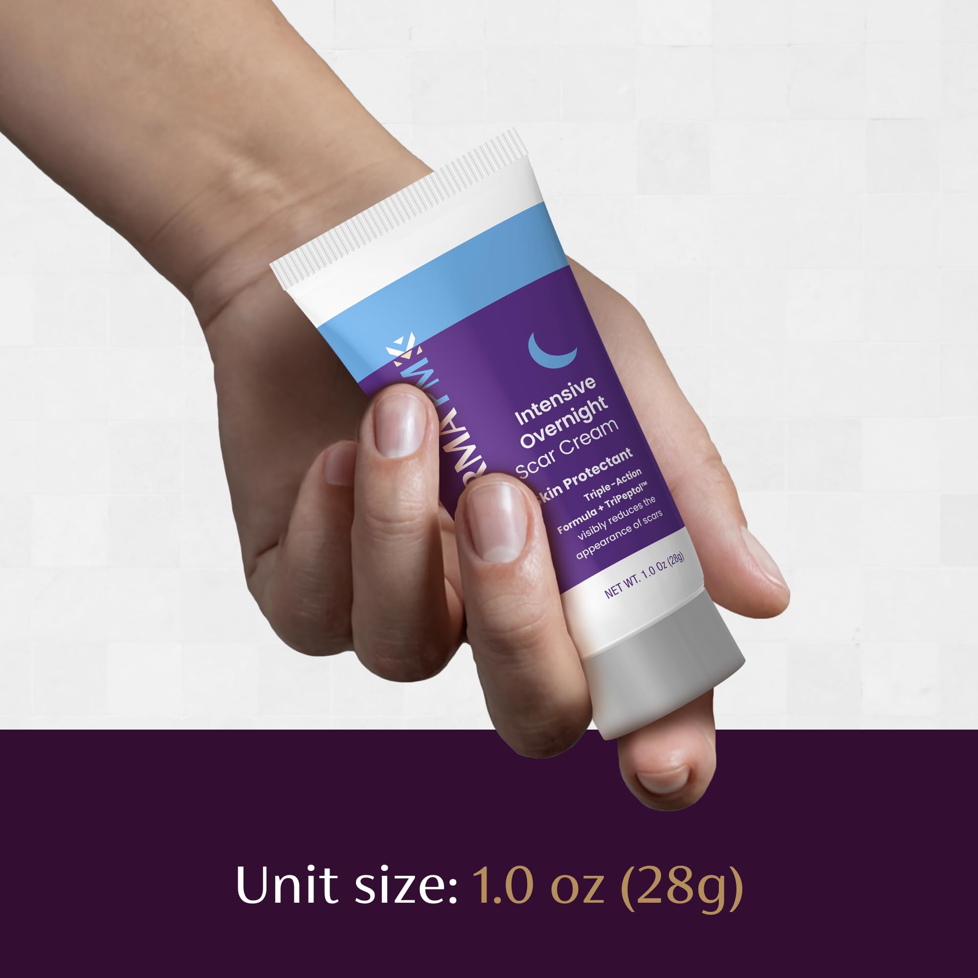 Mederma textura de crema no grasa que facilita aplicación uniforme