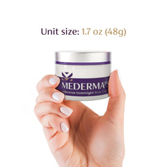 Mederma PM textura de crema en primer plano para fácil absorción