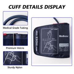 Medhome detalle del tejido de nailon resistente y confort en piel
