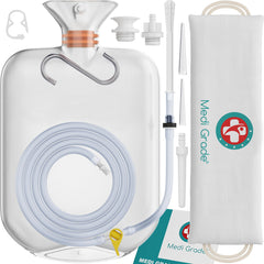 Medi Grade bolsa de 2 L frontal mostrando capacidad y diseño, fácil control
