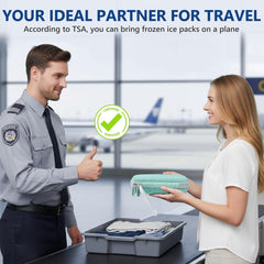 Medineed comparación de tamaño en mano para escala y portabilidad