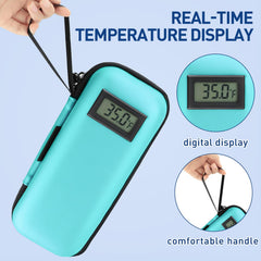 Medineed pantalla de temperatura visible que aporta control inmediato