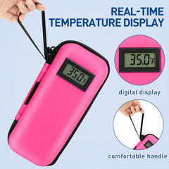 Medineed pantalla de temperatura visible para control rápido