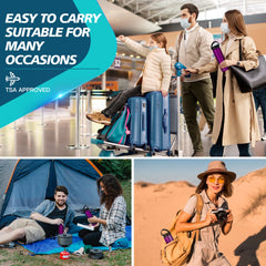 Medineed estuche dentro de mochila, ideal para viajes y actividades