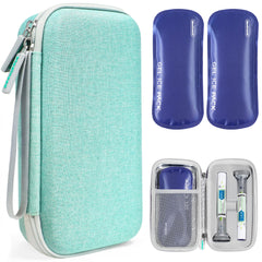 Medineed estuche externo verde resistente y discreto
