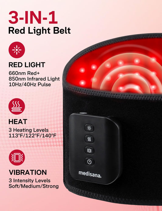 Medisana primer plano de LEDs para cobertura uniforme y eficacia