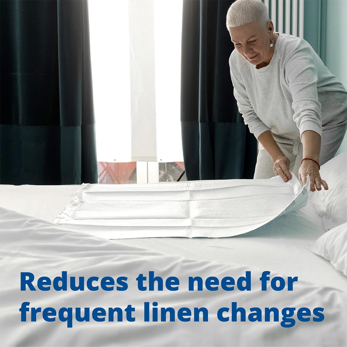 Medline protector en ambiente doméstico de cuidado, conveniente y discreto