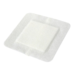 Medline apósito aplicado sobre incisión en brazo, fijación estable y protección resistente al agua