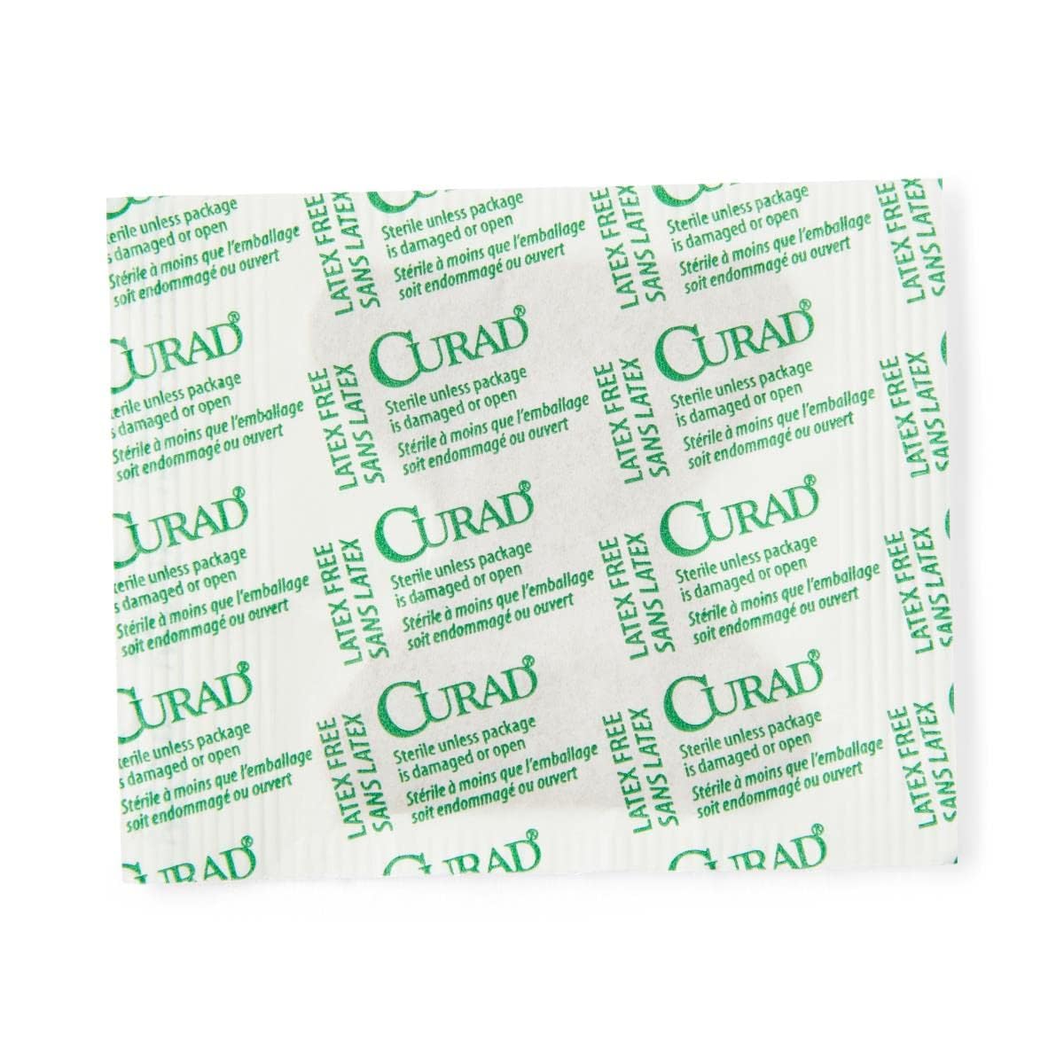 Medline CURAD caja de 100 vendajes para botiquín, suministro duradero y práctico