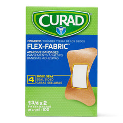 Medline CURAD vista frontal del vendaje para punta de dedo, protección cómoda