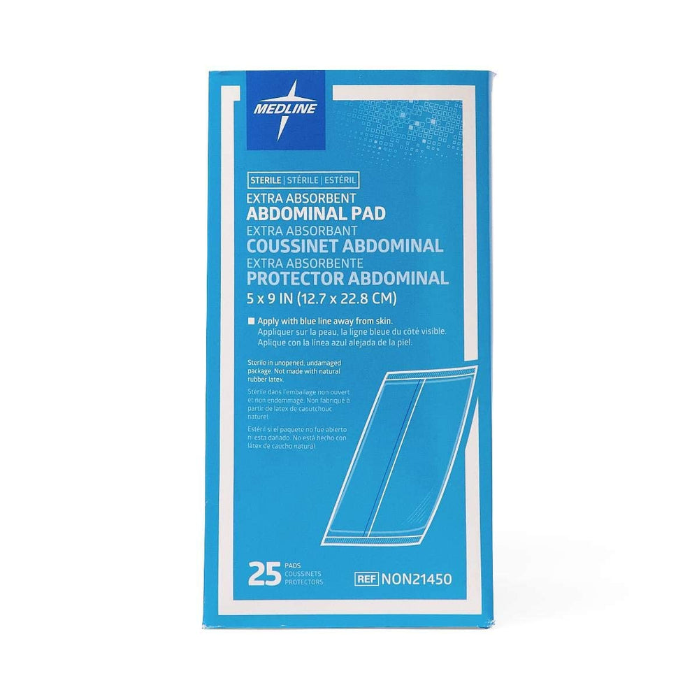 Medline detalle del núcleo de celulosa que garantiza alta absorción