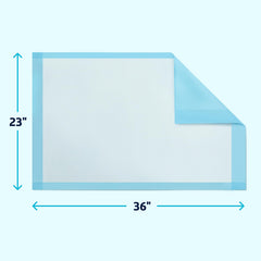 Medline detalle del respaldo impermeable que previene filtraciones