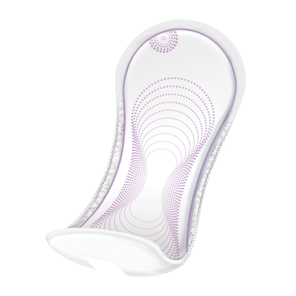 Medline FitRight colocada en ropa interior para ajuste seguro y discreción