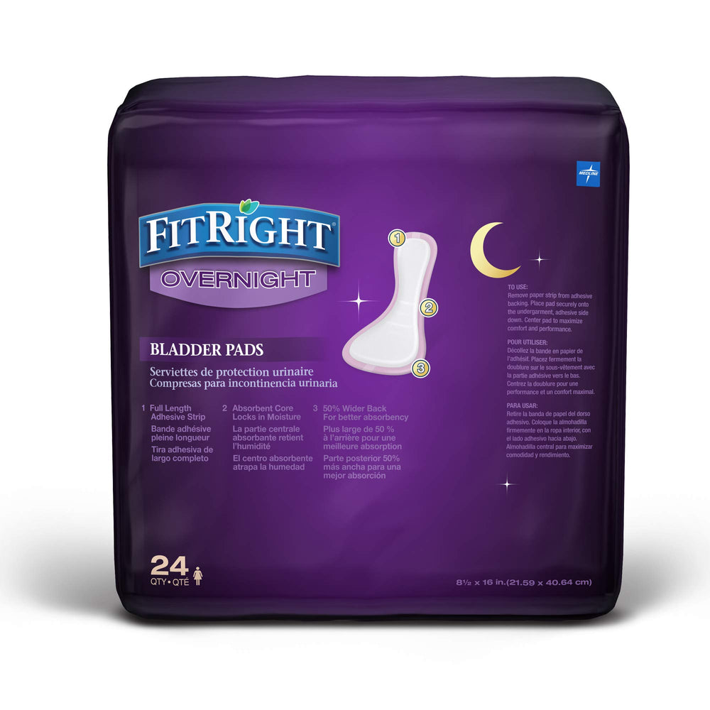 Medline FitRight primer plano del núcleo absorbente, retención de humedad eficaz