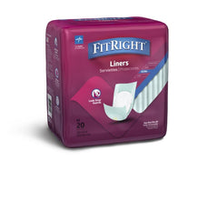Medline FitRight Plus primer plano de los bordes anti-fuga que previenen escapes