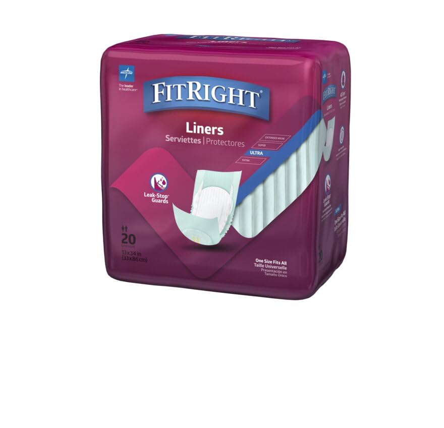 Medline FitRight Plus detalle del núcleo 4D que capta humedad y mejora confort