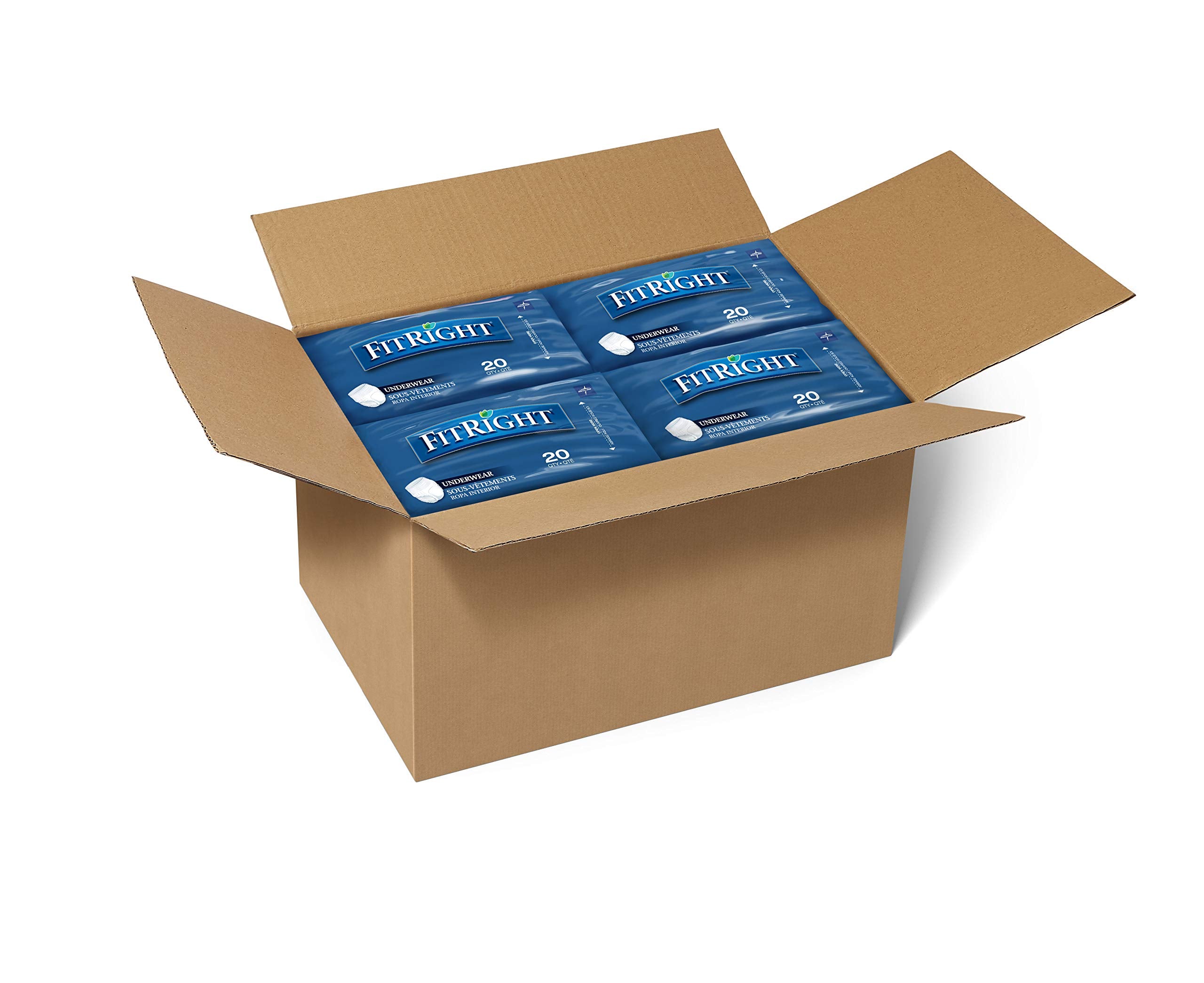 Medline FitRight en ambiente cotidiano como ropa interior discreta y cómoda