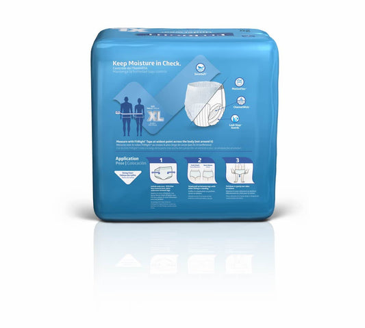 Medline FitRight Ultra textura SensiSoft en primer plano para confort y sensación tipo ropa interior