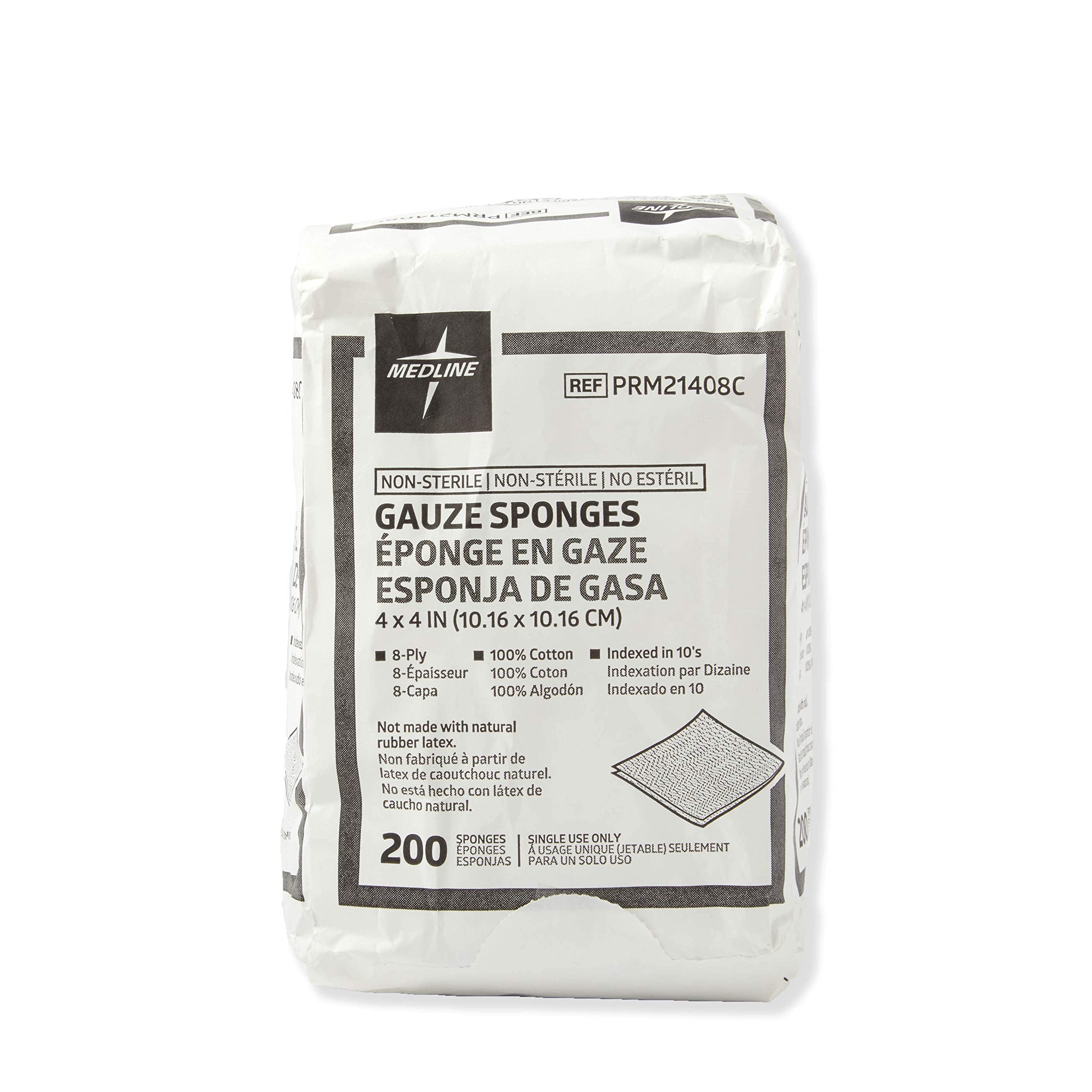 Medline gasa en uso vendaje de muñeca para cuidado y absorción