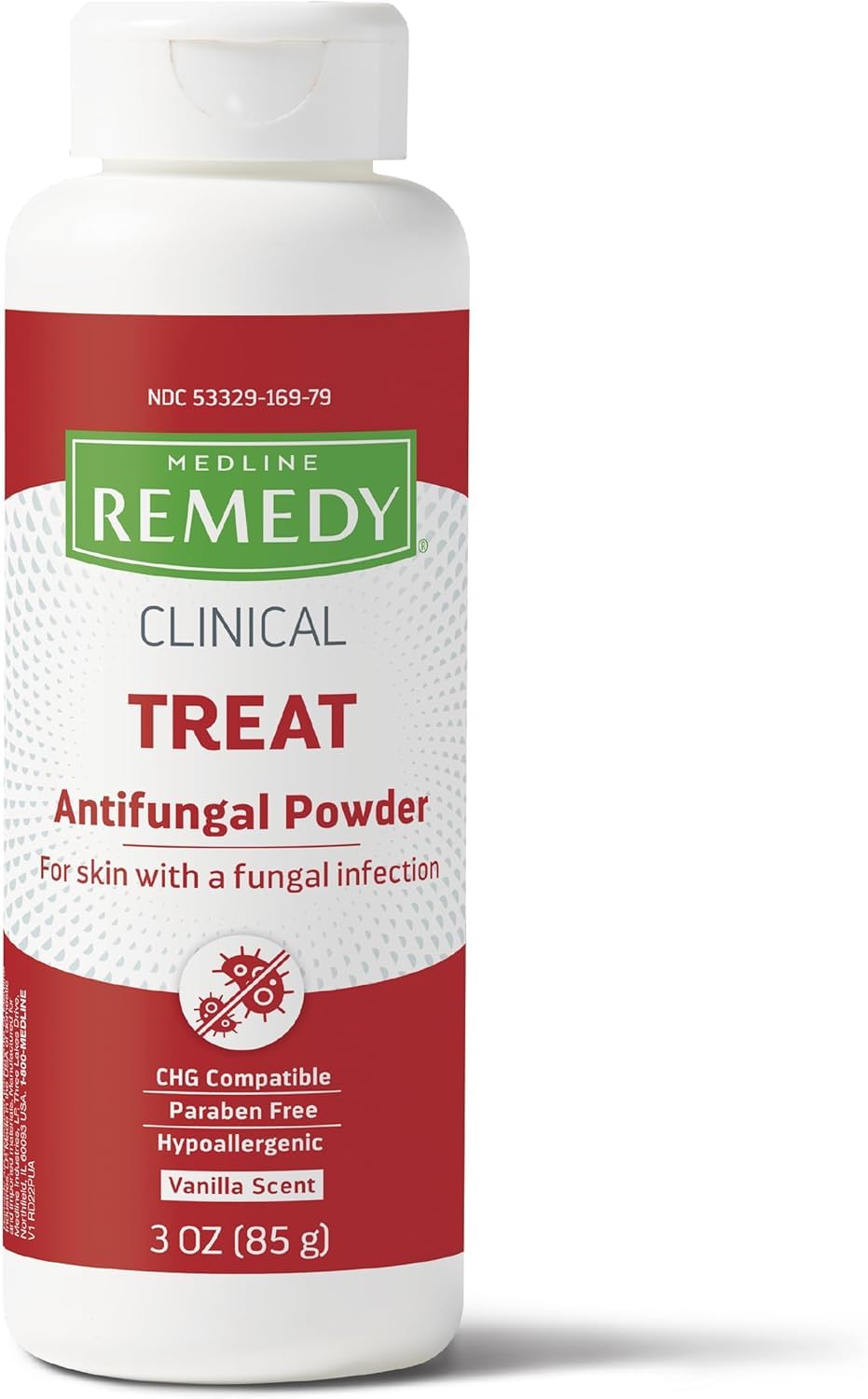 Medline Remedy Phytoplex vista frontal del frasco que facilita aplicación precisa