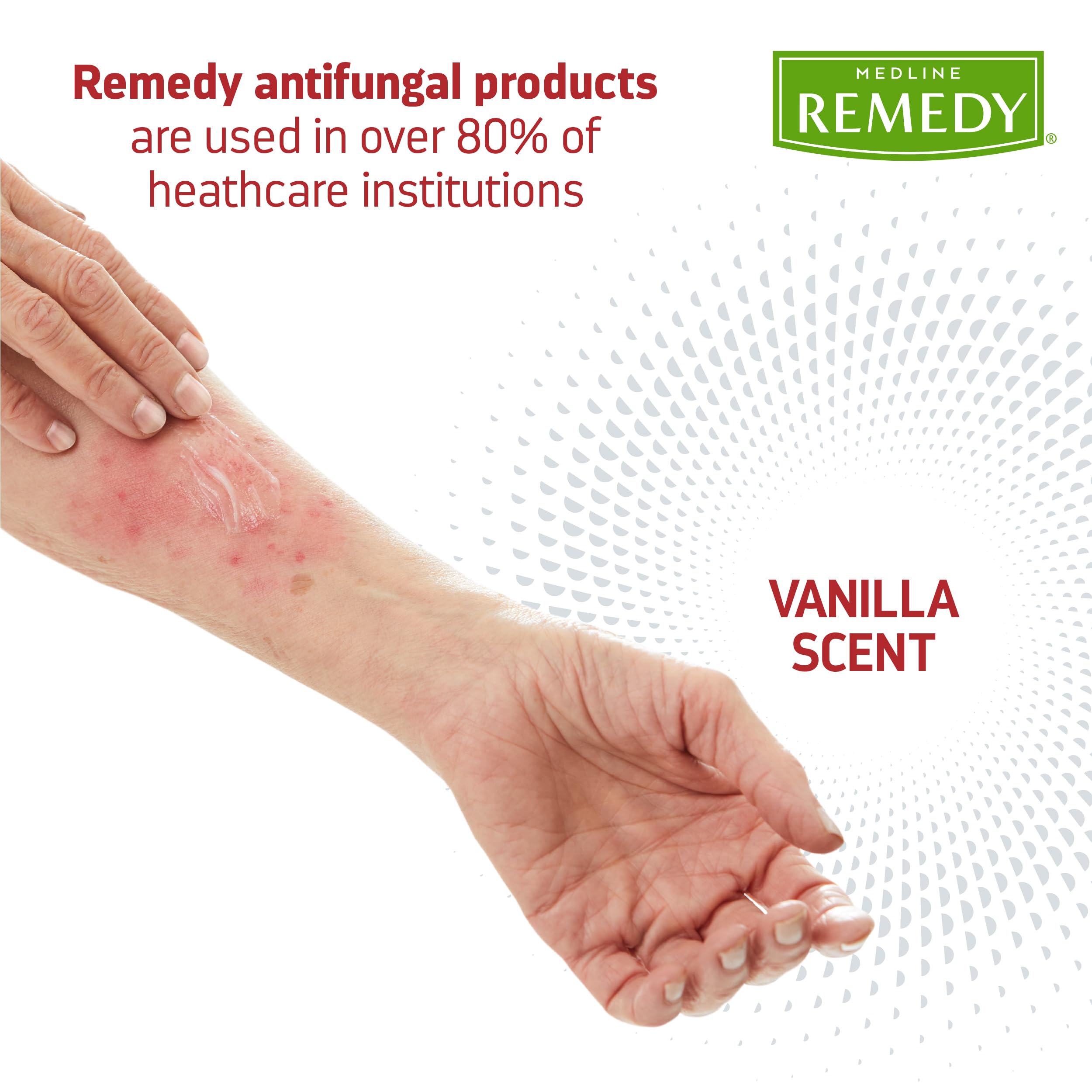 Medline Remedy aplicación en pie entre dedos, alivia picor y humedad