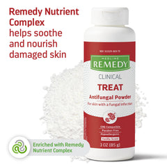 Medline Remedy aplicación en pies para aliviar picazón y fricción