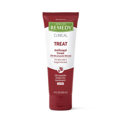 Medline Remedy frente del tubo mostrando etiqueta y tamaño, práctico para tratamiento prolongado