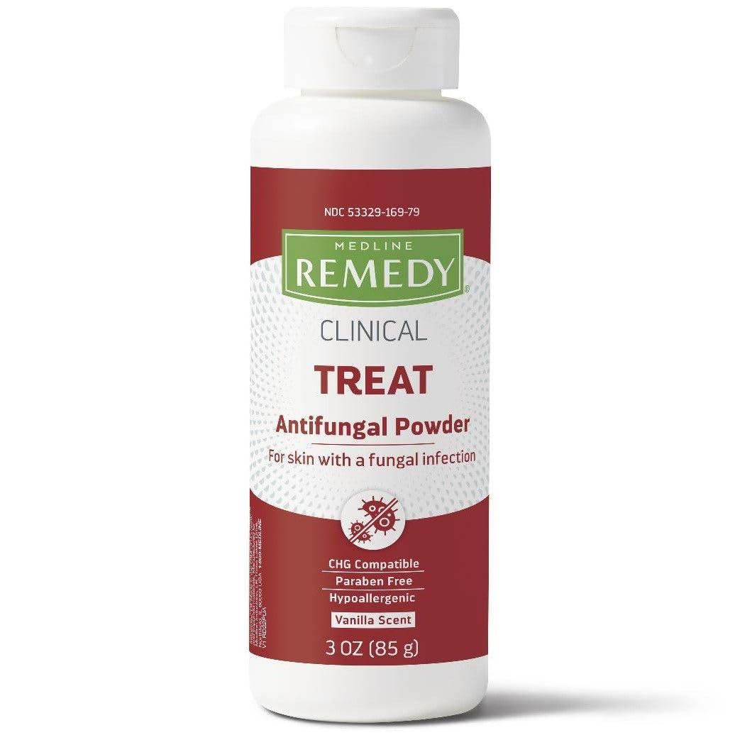Medline Remedy envase frontal mostrando tamaño y uso práctico