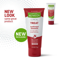 Medline Remedy detalle de textura cremosa, adherencia sobre piel húmeda